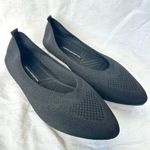 French Connection  Womens Size 10 Knit Black Cushioned Ballet Flat Teacher Career Photo 0