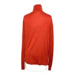 Dolce & Gabbana  Orange Knit Turtleneck Sweater Lightweight Long Sleeve Luxe Photo 1