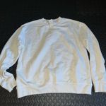 H&M  white pull over crewneck sweater size medium Photo 1
