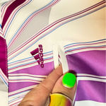 Adidas Mini Skirt in White and Purple for running, pickle ball, casual athletic Photo 3