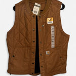 Carhartt  Tan Quilted Vest Photo 0