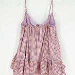 Urban Outfitters Nova Gingham Babydoll Mini Dress L Photo 2