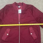Windsor NWT Mesh Bomber Zip-Up Jacket Photo 8