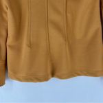 ZARA  Knit Long Sleeve Tortoise Shell Button Front Collared Shirt Side‎ Slits Photo 11