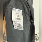 Mote, gray, drop waist, tunic top, short sleeve, lace up back M Gray Size M Photo 3