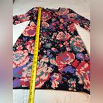 ZARA  Floral Knit Dress /Sweater Size M Photo 8