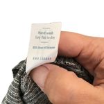 Marine layer  Tory gray pinstripe V-neck linen blend tank top S Photo 10