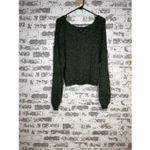 Lulus  | women dark green knitted sweater Photo 8