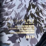 Aerie Offline By Real Me Xtra Short Leggings Marbled Blue XS Short NWT Photo 3