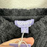 Florence by Mills XOXO Black Knit Crop Top Sleeveless Sweater Tank Large NWT Photo 3