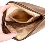 Gucci Vintage 70s  Signature Taupe Canvas and Leather Crossbody Camera Bag Photo 13