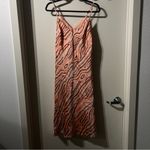 Bar III Barlll Femme Utility Satin zebra print midi dress Photo 2