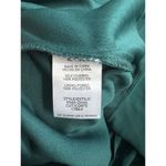 CITY STUDIOS Gown Juniors Dark Forest Cold Shoulder Lace Up Back Size 5 Green Photo 11