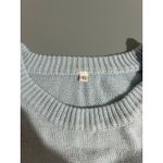 Unbranded heart sweater size XL winter holidays knit Blue Photo 3