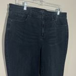 NYDJ  Sheri‎ Slim Jean In Quentin Dark Wash Size 14 Photo 2