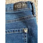 Nanette Lepore Women's Boyfriend Denim Shorts Size 8 Blue High-Rise 5" Photo 2