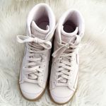 Nike | Blazer Mid 77 Premium Pearl Pink High Top Blush Pink Gum Sole | Size 8 Photo 3