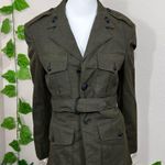 Vintage Military olive green jacket Photo 2