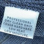 St. John Collection Black with White Embroidered Trim Zip Cardigan Size 8 Photo 15