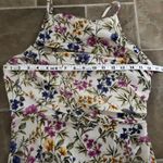 En Saison Dress Womens Size Small Valeria Floral Print Mini Linen Blend Photo 3