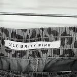Celebrity Pink Jogger Pants XS Womens Juniors Curvy Hi-Rise Jeans Leopard Photo 3