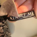 Adore Me Zebra Print Lace Trim Chemise Lingerie Sleep Dress 1X Photo 1