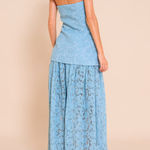 Pretty Little Thing  Lace Sheer Skirt Panel Bandeau Midaxi Dress Photo 2