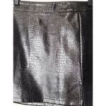 Steve Madden Cameron Mini Skirt in Black 8 New Womens Vegan Faux Leather Photo 4