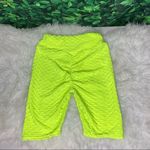Neon yellow bright famous tik tok biker shorts S/M Yellow Photo 1