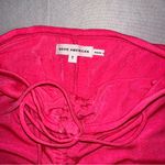 Good American Pink Shimmer Runched Front Swimsuit Cover Photo 8