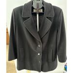 Mackintosh Women's Black Wool Pea Coat Size XL Photo 1