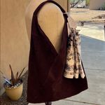 Cheval Firenze | Wine Italian Leather Hobo Bag w/ Matching Wallet & Scarf 🍂🍁 Red Photo 11