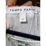 Tempo Paris  Floral Silk Blend Chiffon Mini Dress Photo 2