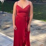 David's Bridal David’s Bridal Red Dress Photo 0