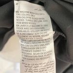 Alfani New  Mock Neck Long Sleeve Top Knit Trim High Neck Woven Blouse Black Photo 16