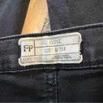 Free People Just Float On Ruffle Flare Jeans Wide Leg Bell Bottoms Gray Size 26 Photo 4