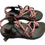 Chacos Chaco ZX/2 Vibram Unaweep Sandals Women's Size 7 Brown Red Hiking Sport Water Photo 0