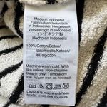 Madewell Texture & Thread Short-Sleeve Wrap Top in Stripe Black White S Photo 9