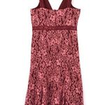 Keepsake  Leticia Lace Embroidered Midi Dress Rose Pink M Photo 10