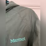 Marmot Ski Hiking Jacket Fleece Rain Hooded Green 2in1 Photo 5