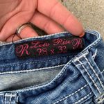 Rock & Roll Cowgirl embroidered bling jeans 28x32 Photo 5
