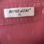 BOTHENIAL Women Button Down Shirt Dressy Casual Work Blouse Pink Size XL Photo 2