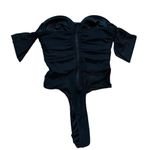 Windsor  women’s black off-the-shoulder bodysuit sz S Photo 8
