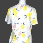 a.n.a  white top with lemon design Photo 3