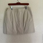 Dockers Tan Beige Pinstriped Size 8 Golf Pickleball Tennis Skorts Cotton Blend Photo 5