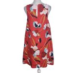 Sigrid Olsen  Colorful Floral Linen Dress NWT XS Colorful Linen Dress Photo 1