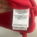 Juicy Couture Red Velour Cropped Pullover Hoodie Bling Crystals Y2K size medium Photo 8