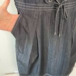 Lafayette 148 New York Dark Wash Jean Denim Style Dress Sz 8 Photo 7