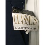 Counterparts Petites Women's Casual Skirt Belted Size 8 Petite Blue Photo 1