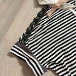 €591 N°21 Black and White Knit Hooded Mini Dress Size M Size M Photo 1